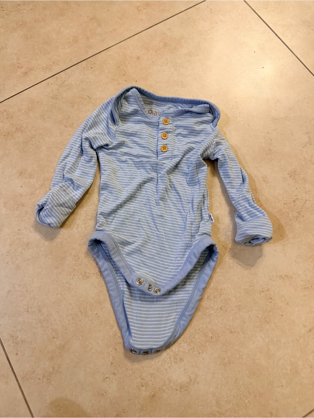 Little Sleepies Newborn Capsule Light fog striped